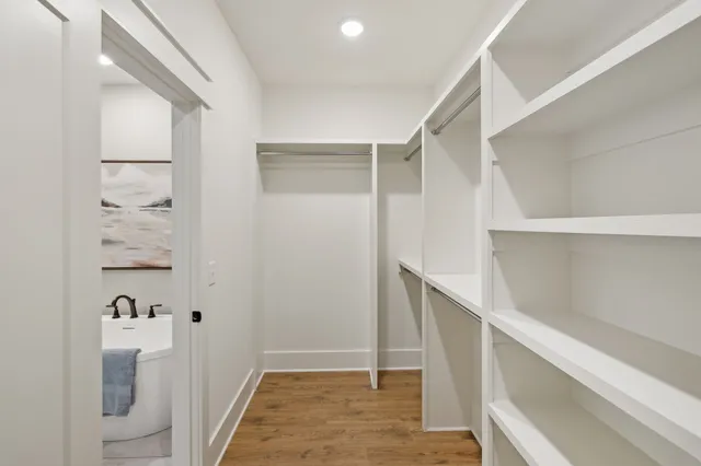 a entryway with furniture