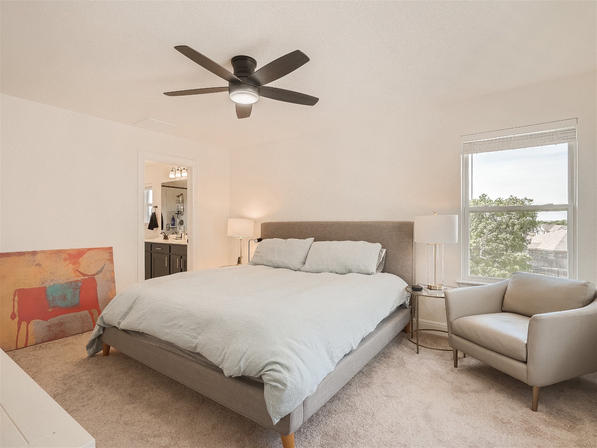 412 Arrowhead Vine Street Leander, TX 78641 - Photo 13 of 30 Primary bedroom - Large and light filled