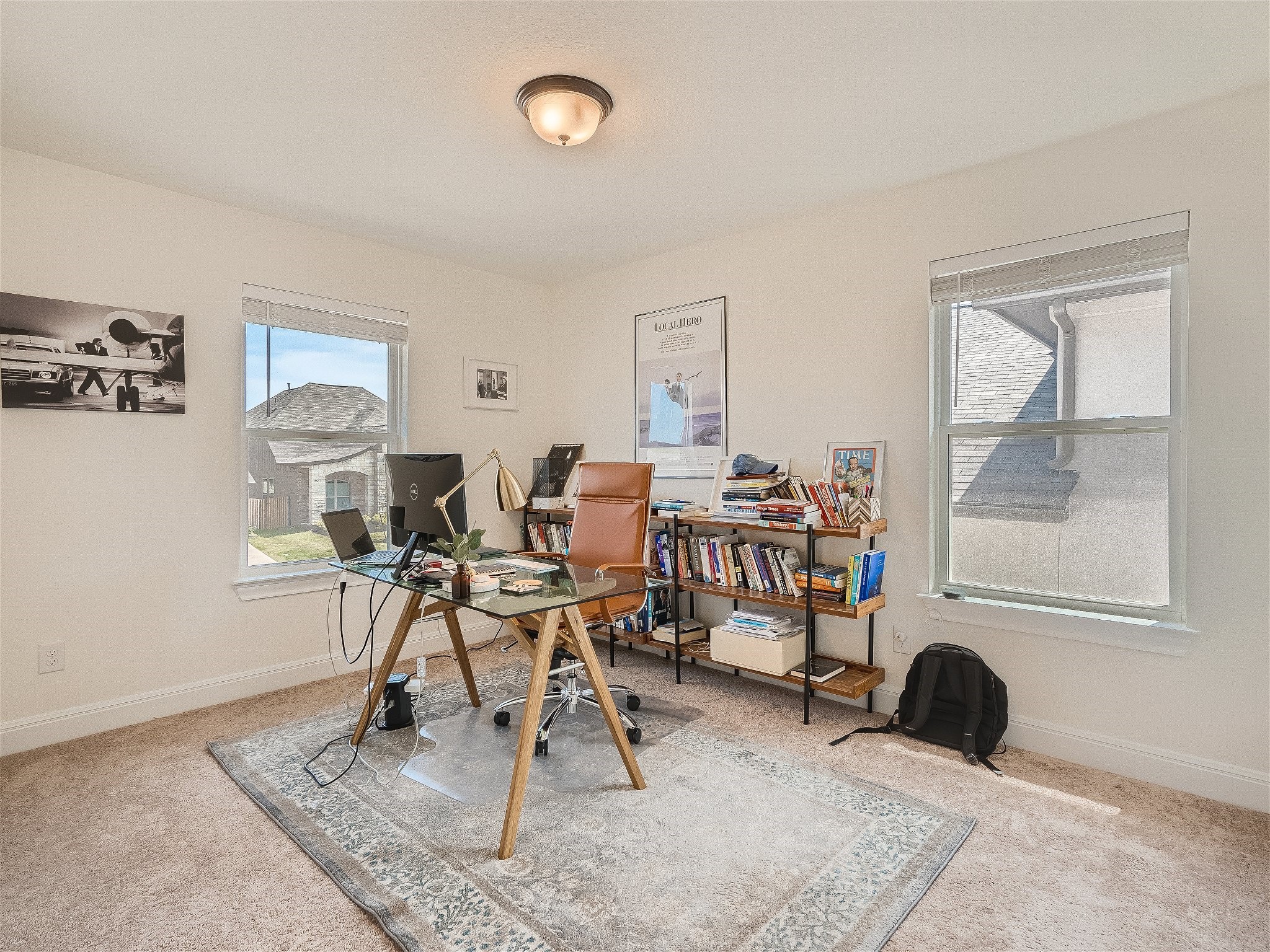 412 Arrowhead Vine Street Leander, TX 78641 - Photo 20 of 30 3rd bedroom used as an office - again, tons of natural light and a great closet