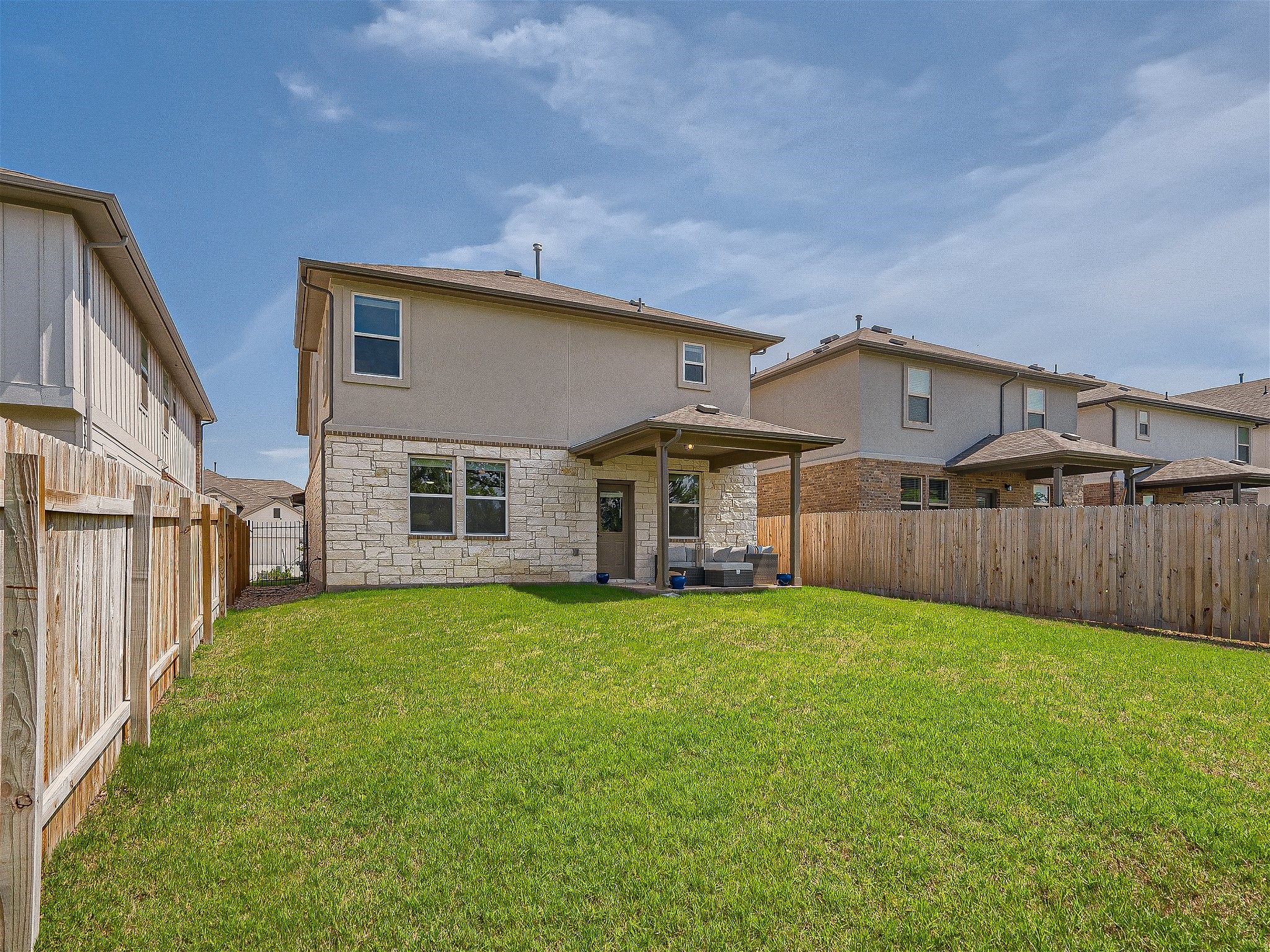 412 Arrowhead Vine Street Leander, TX 78641 - Photo 26 of 30 backyard - play and entertain