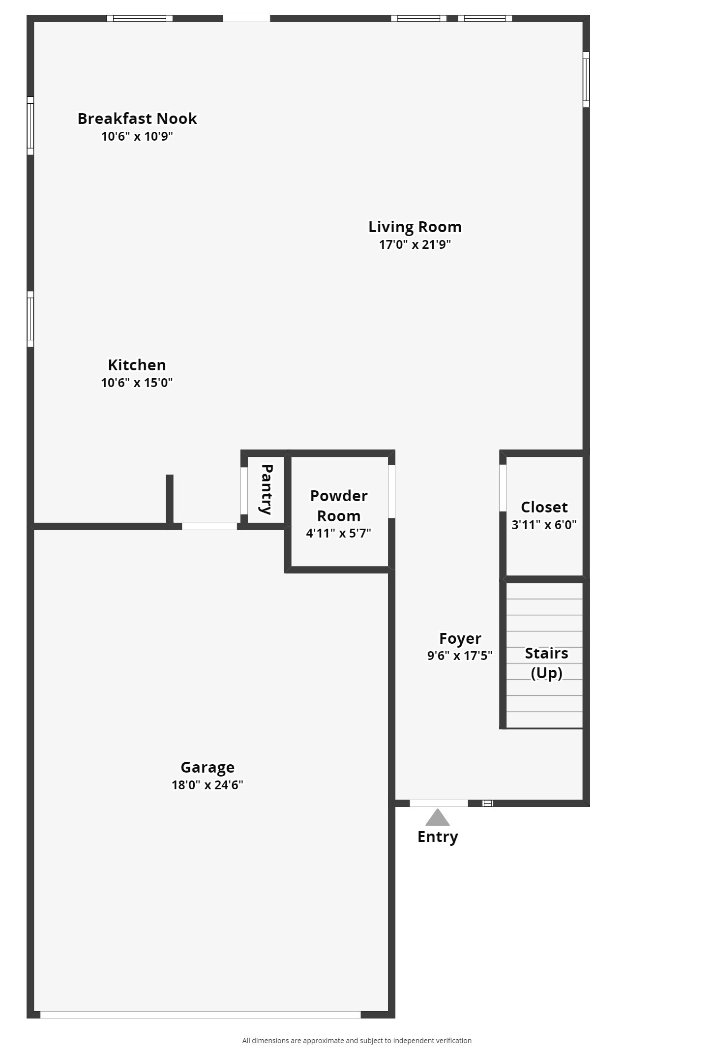 412 Arrowhead Vine Street Leander, TX 78641 - Photo 27 of 30 1st floor - floorplan