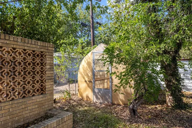a view of outdoor space and garden