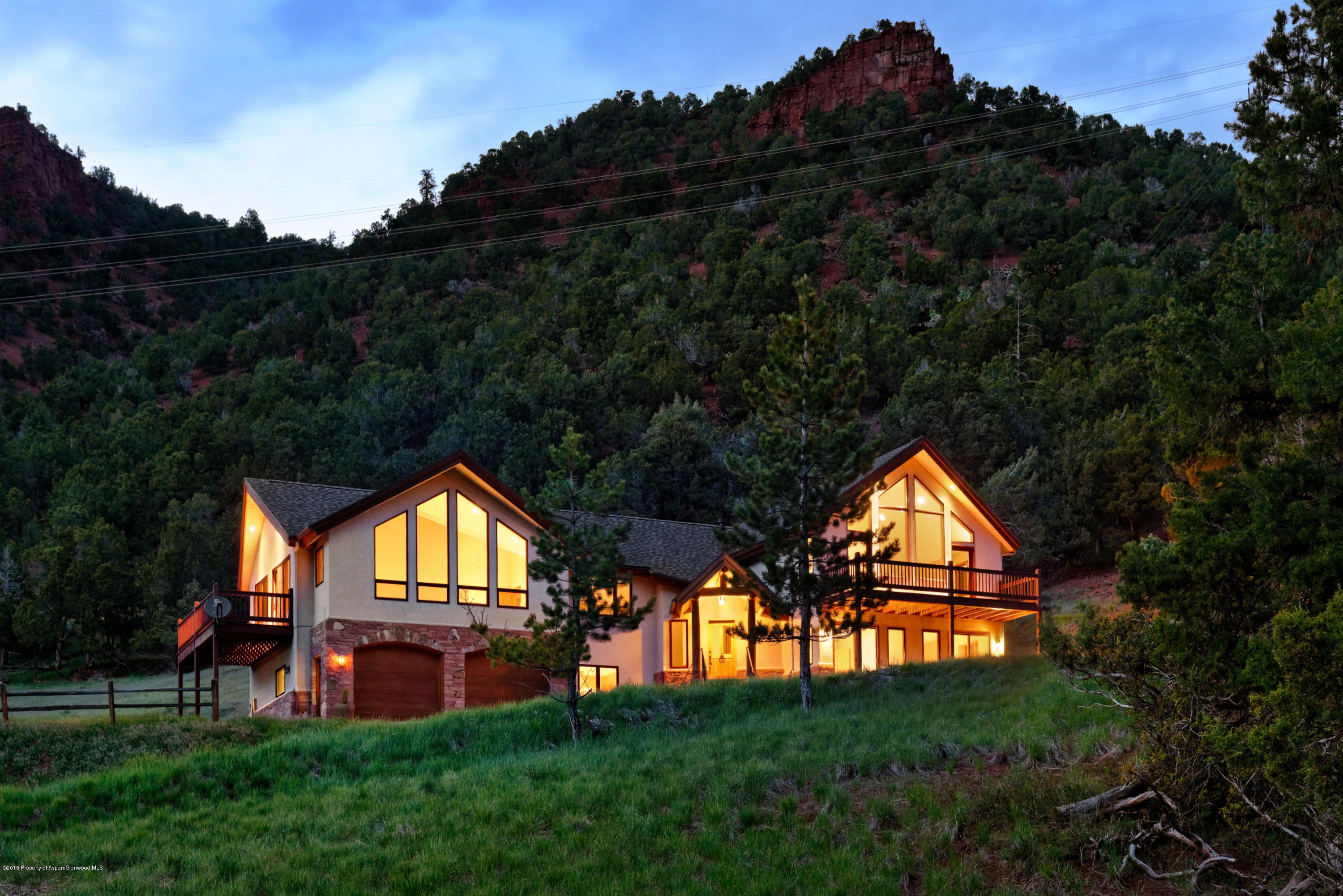 217 Castle Lane Basalt, CO 81621 - Photo 1 of 22 217CastleDusk_HiRes_02