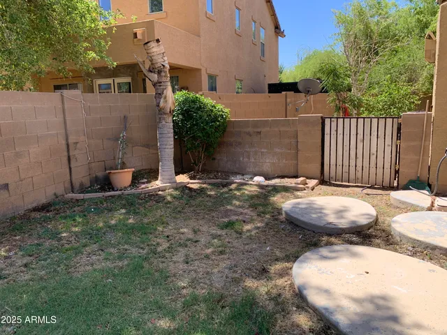 a view of a house with a outdoor space
