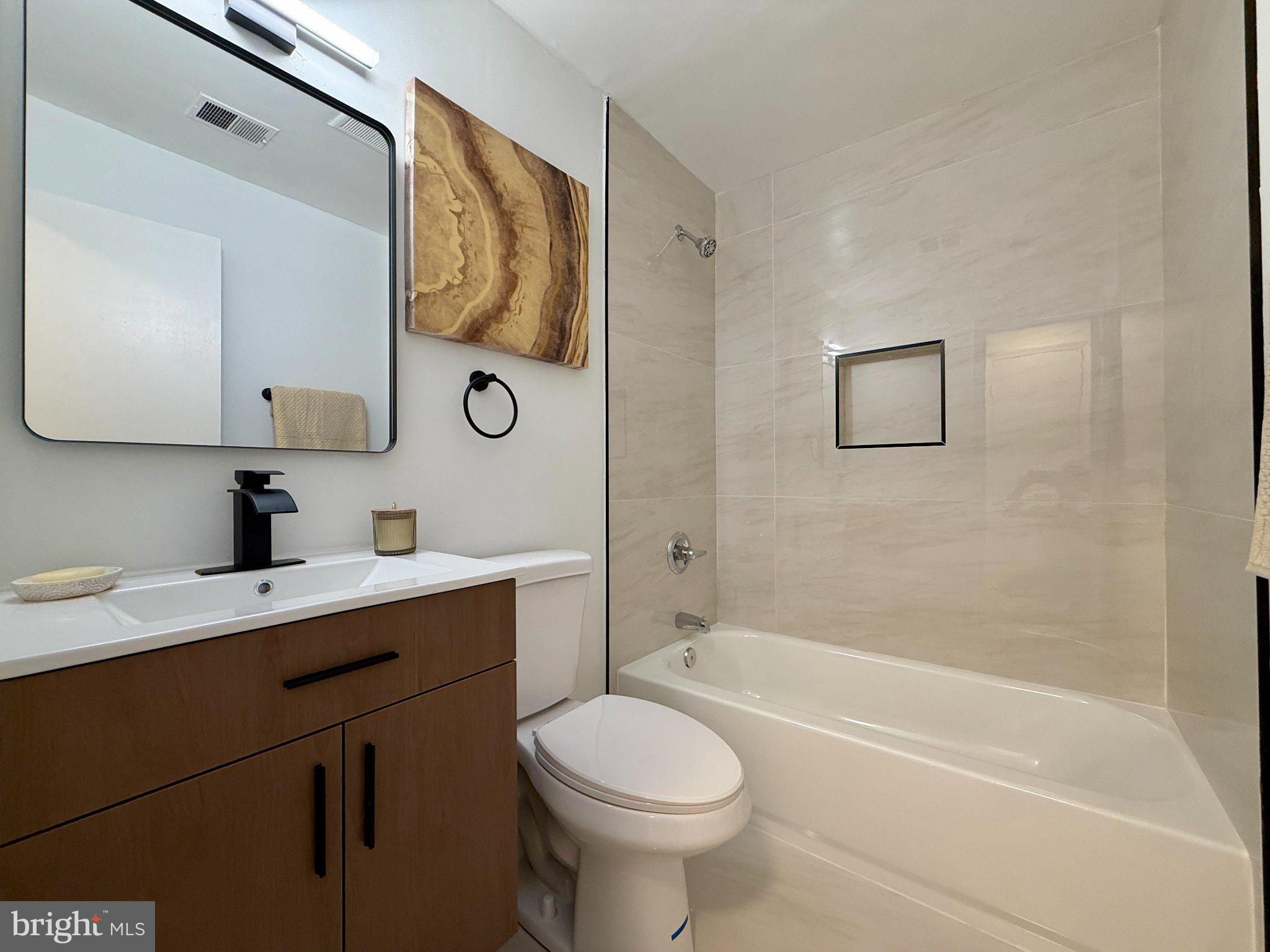 1278 Palmer Road, Unit 88 Fort Washington, MD 20744 - Photo 16 of 34 Sleek modern bathroom oasis.