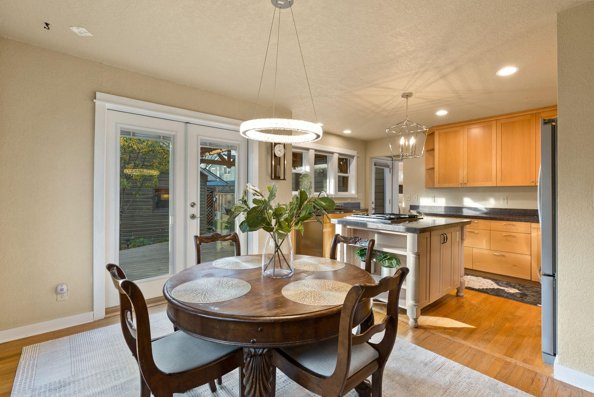 1439 Northwest 4th Street Bend, OR 97703 - Photo 18 of 41 Dining and Access to Back Deck