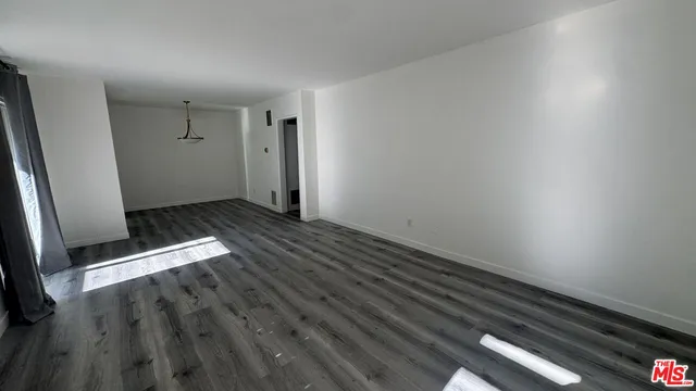 wooden floor in an empty room