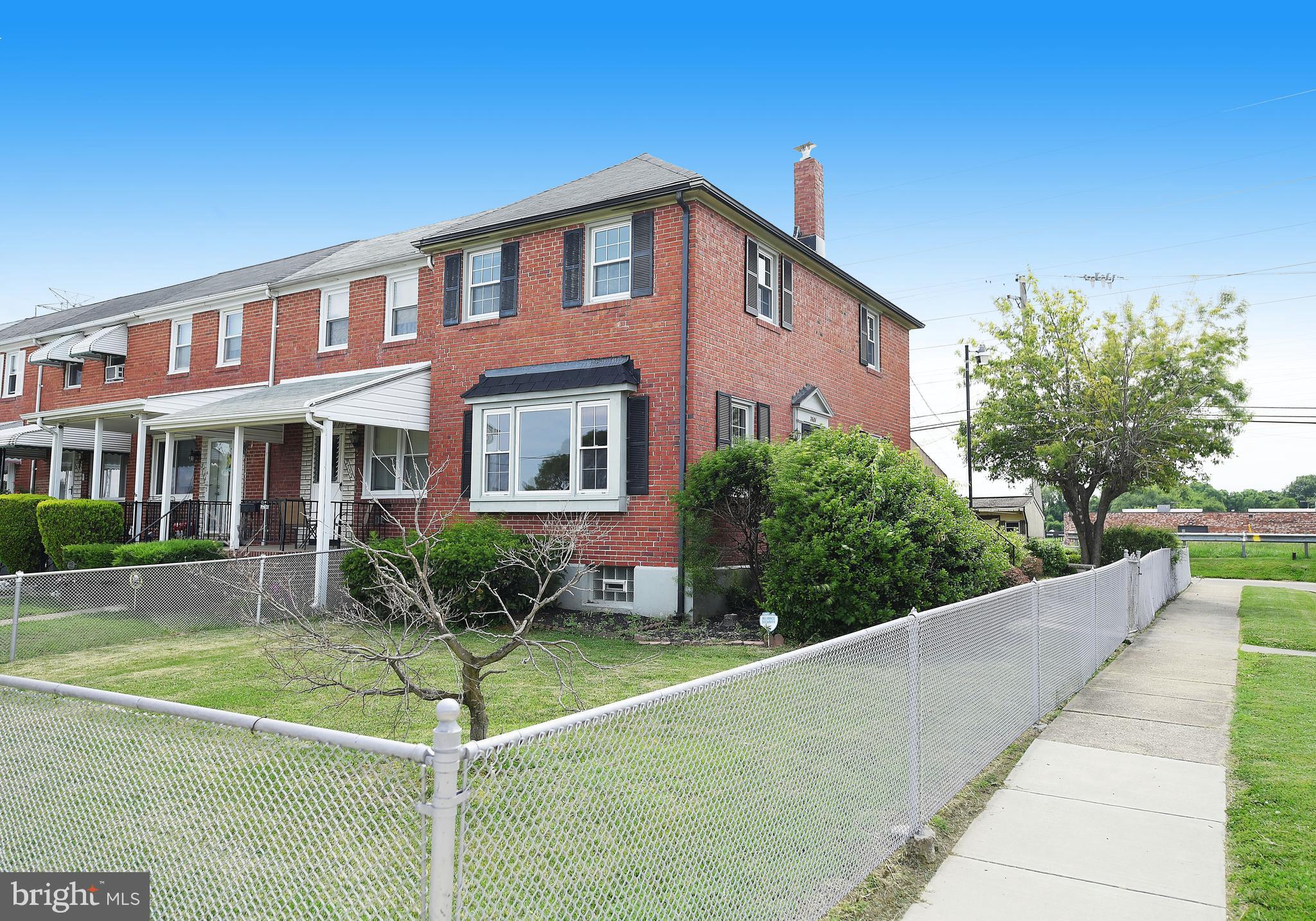 7601 Parkwood Road Baltimore, MD 21222 - Photo 1 of 32 Well Maintained Home / Side Facing Plainfield