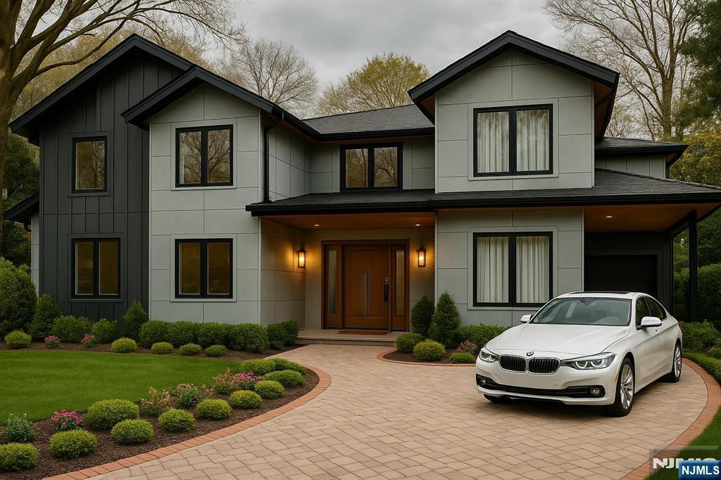 589 Piermont Road Demarest, NJ 07627 - Photo 1 of 6 a car parked in front of a house