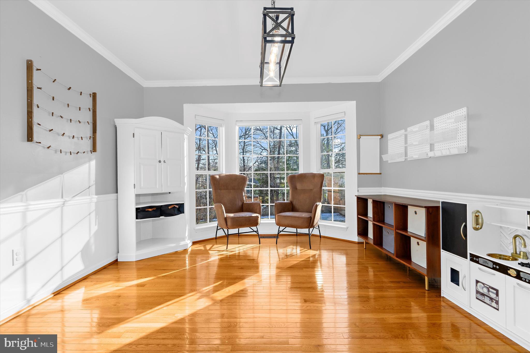 13159 Partridge Berry Court Waldorf, MD 20601 - Photo 17 of 63 a living room with fireplace furniture and a large window