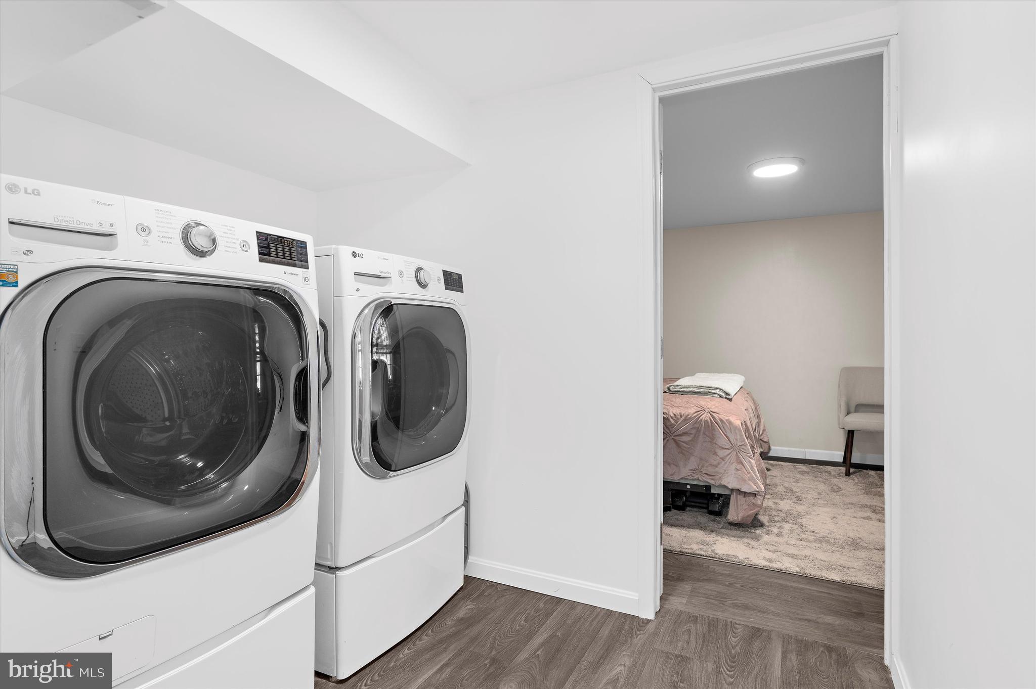 13159 Partridge Berry Court Waldorf, MD 20601 - Photo 48 of 63 a utility room with dryer and washer