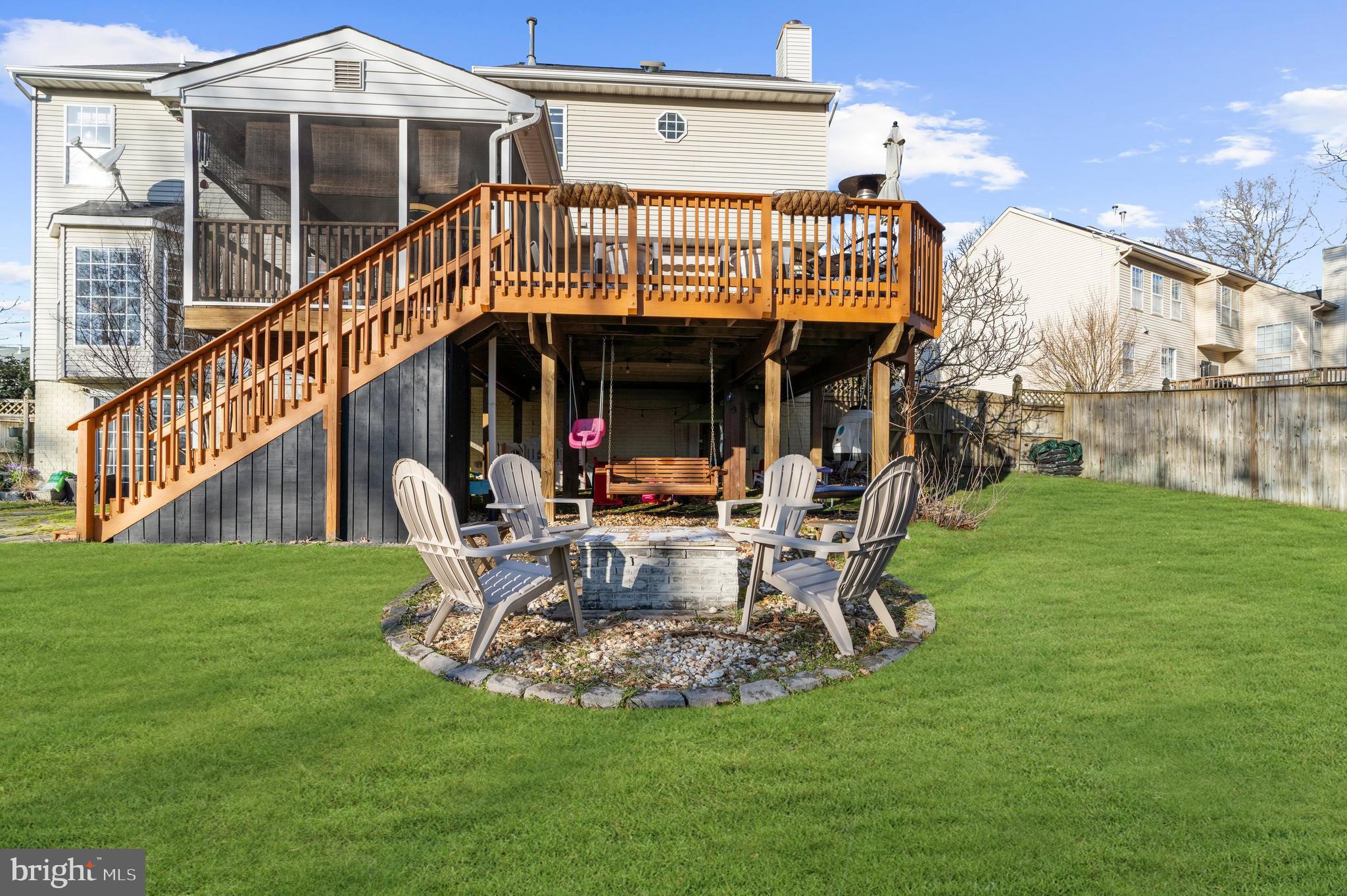 13159 Partridge Berry Court Waldorf, MD 20601 - Photo 49 of 63 a view of a house with backyard and sitting area