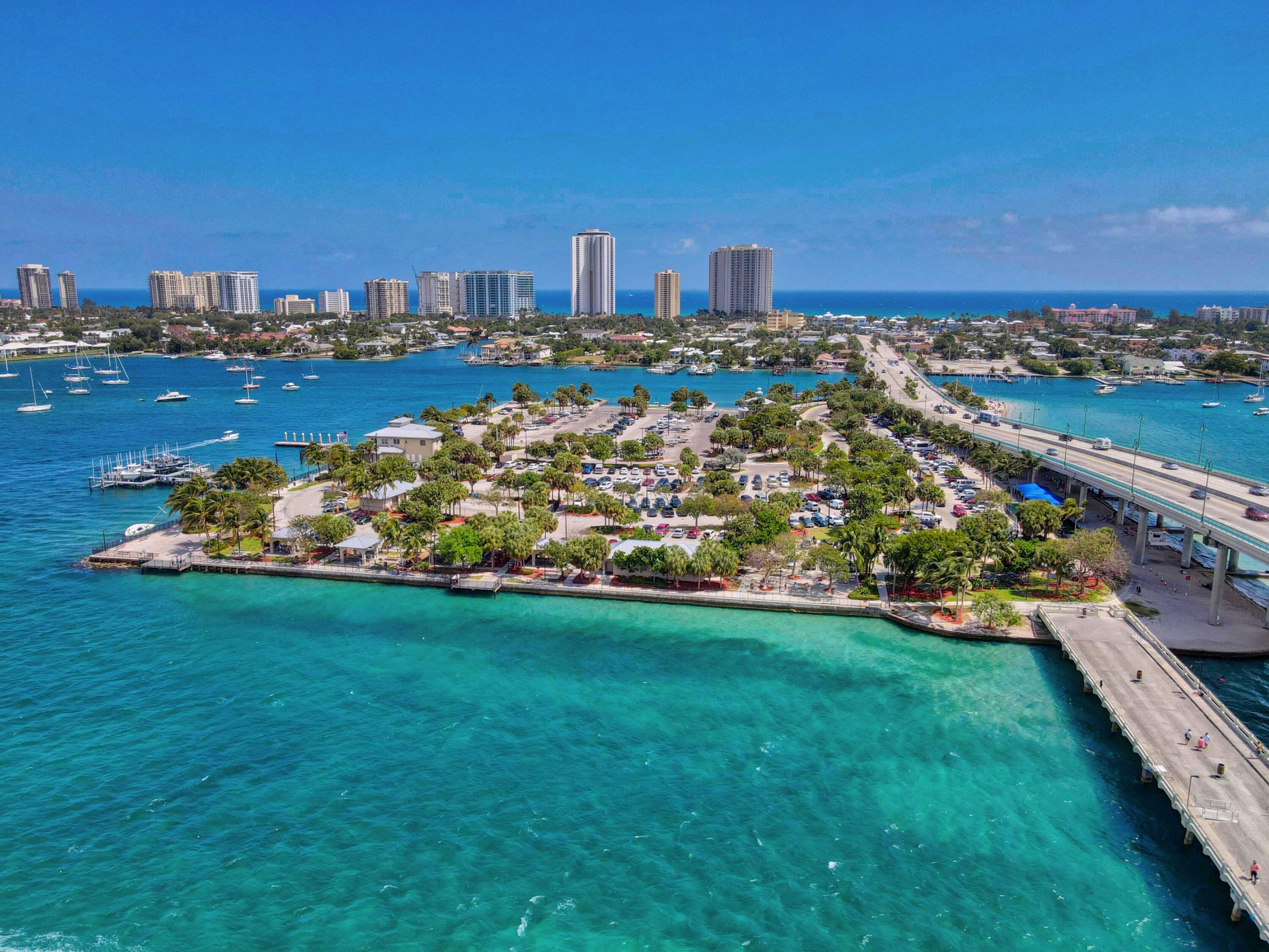 2640 Lake Shore Drive, Unit 115 Riviera Beach, FL 33404 - Photo 53 of 59 a view of a city with tall buildings