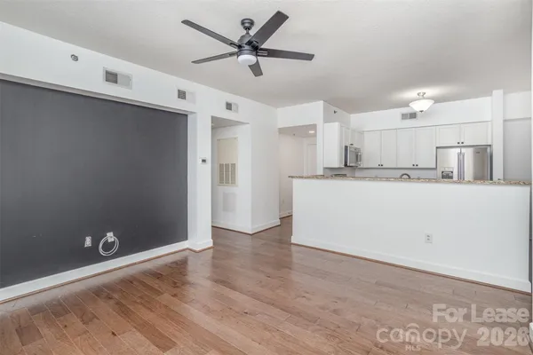 wooden floor in an empty room