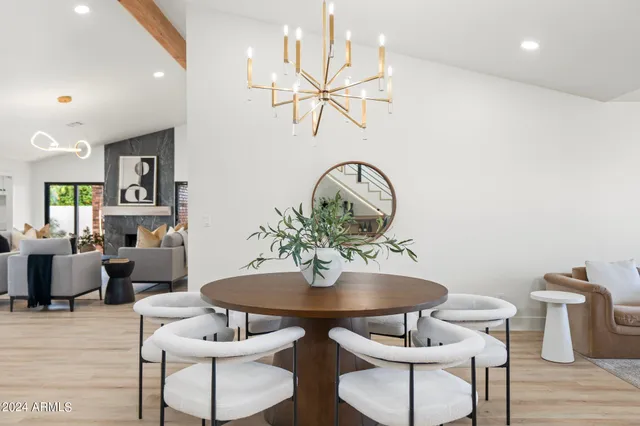 a house view with a swimming pool