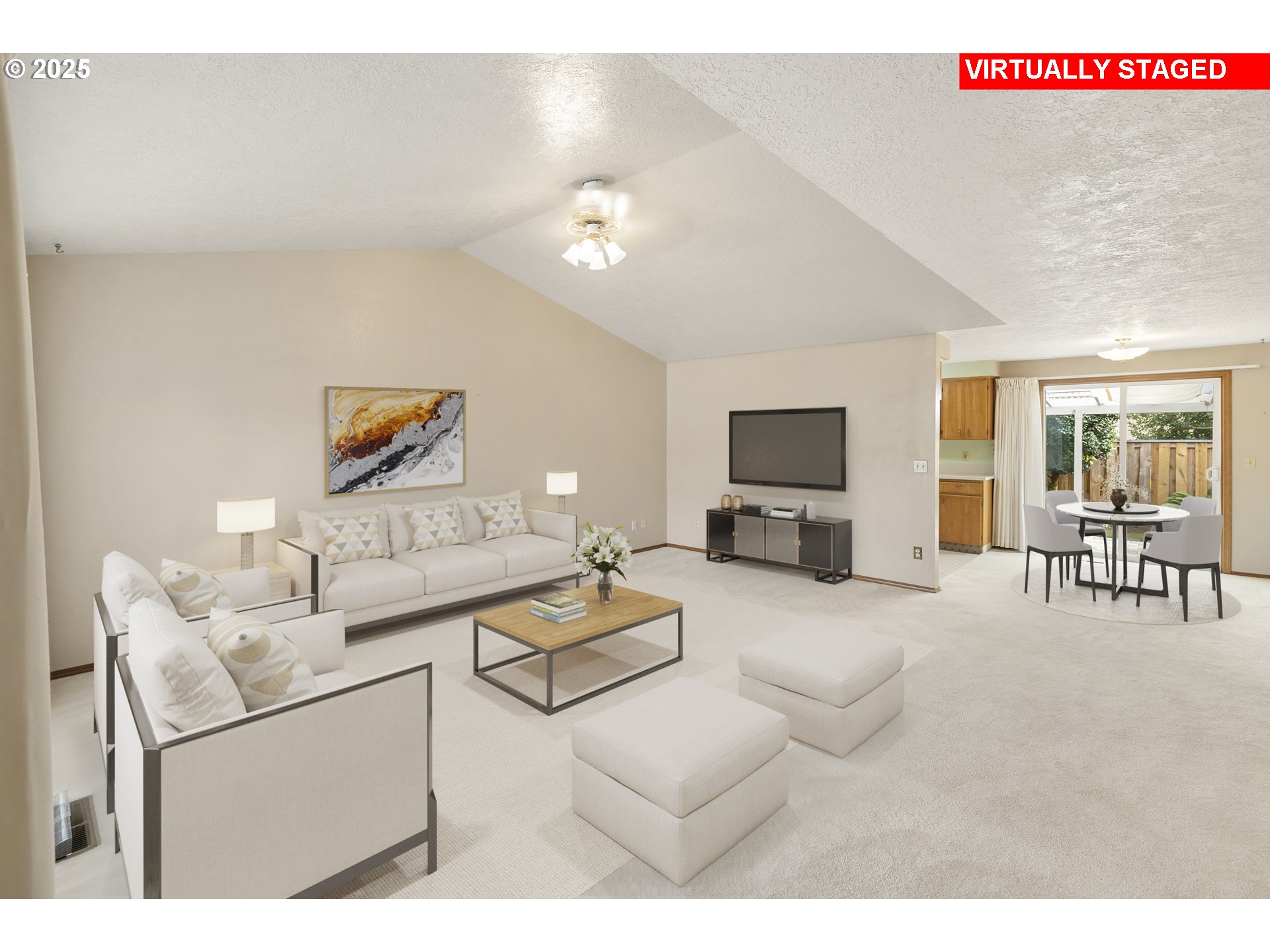 1609 Johnson Drive Newberg, OR 97132 - Photo 8 of 41 a living room with furniture and a flat screen tv