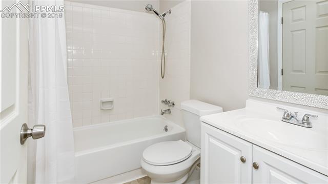 2040 South Chelton Road Colorado Springs, CO 80916 - Photo 15 of 27 Main bathroom that also, adjoins the Master bedroom. Some upgrades!