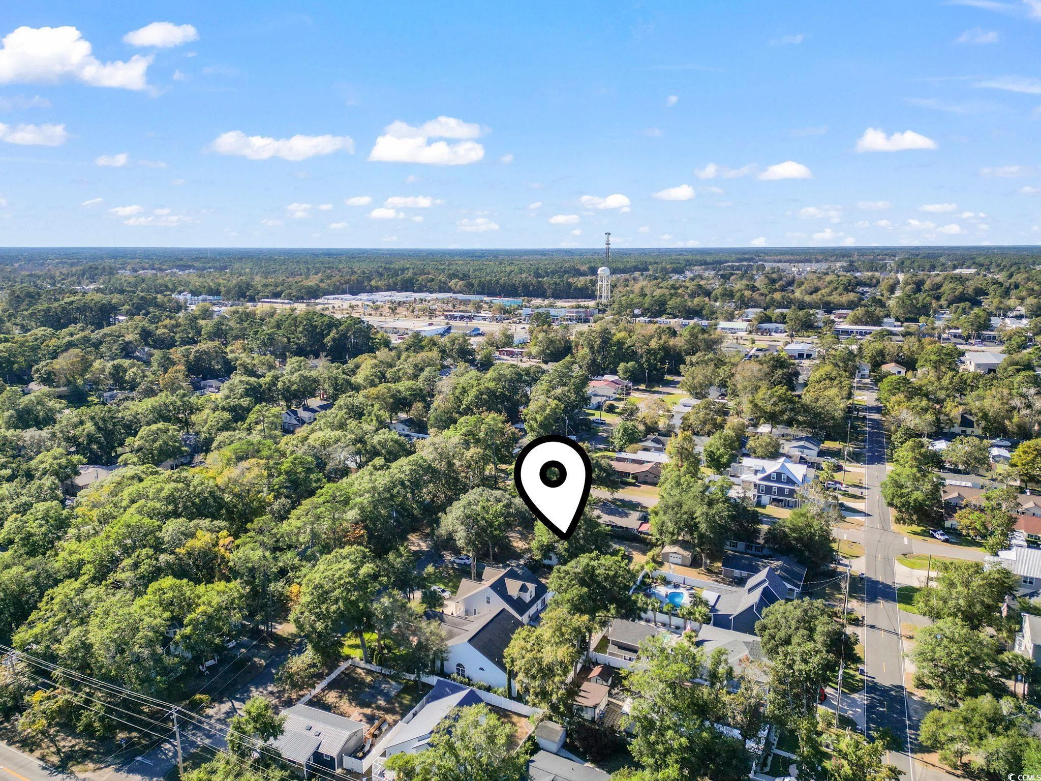 618 Maple Drive Surfside Beach, SC 29575 - Photo 36 of 39 Aerial view