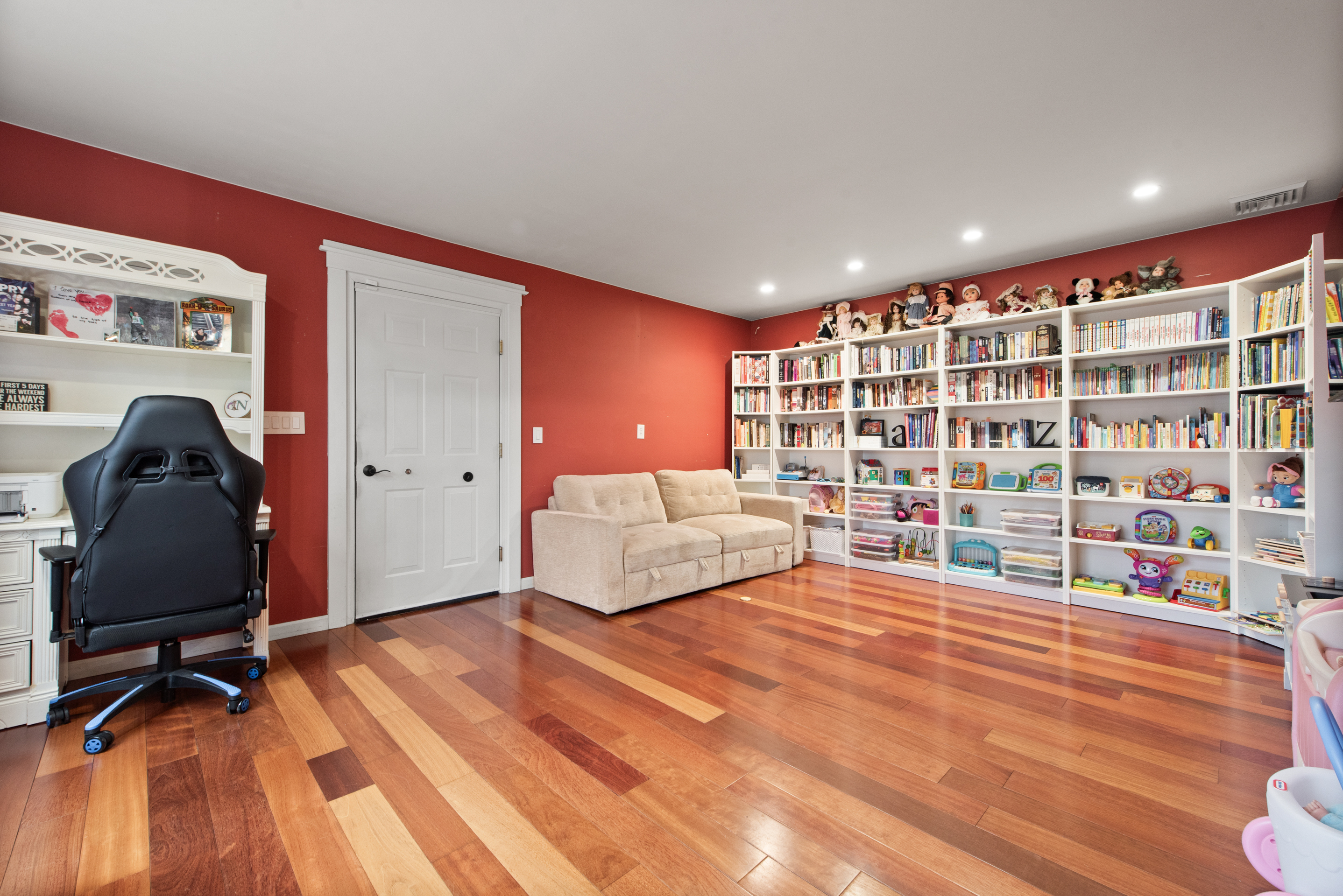 5 Race Track Hollow Middlefield, CT 06455 - Photo 14 of 40 a spacious bedroom with a bed and a chair