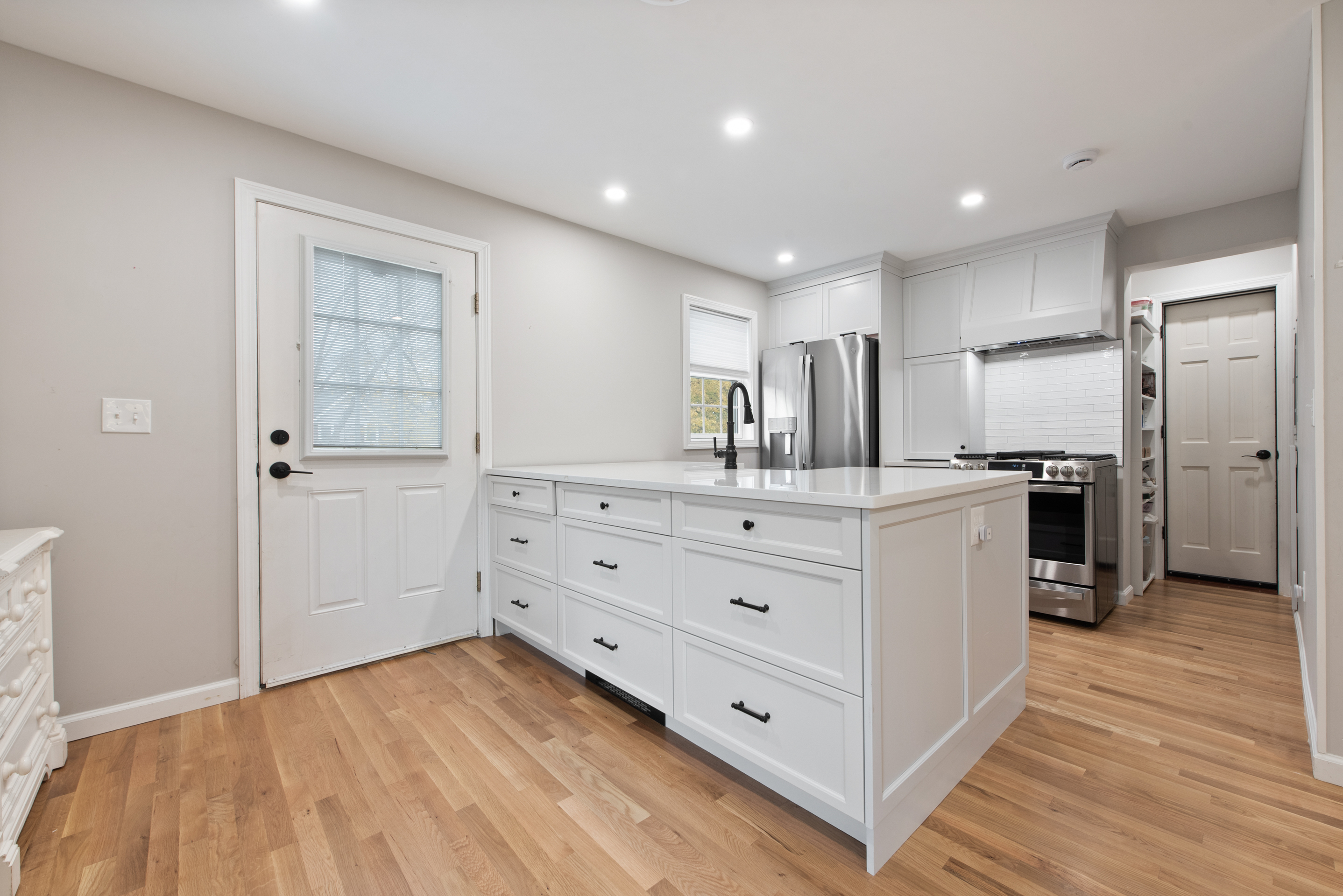 5 Race Track Hollow Middlefield, CT 06455 - Photo 29 of 40 a kitchen with a refrigerator and a sink
