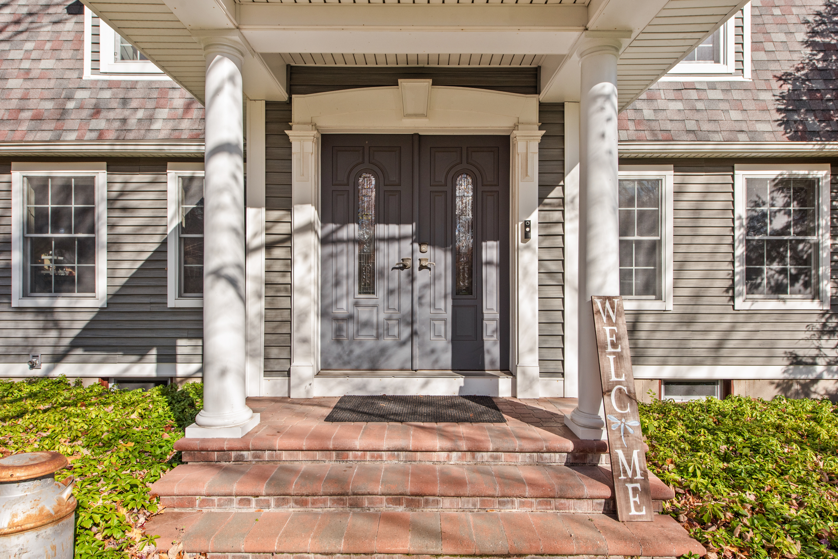 5 Race Track Hollow Middlefield, CT 06455 - Photo 5 of 40 a front view of a house with a garden
