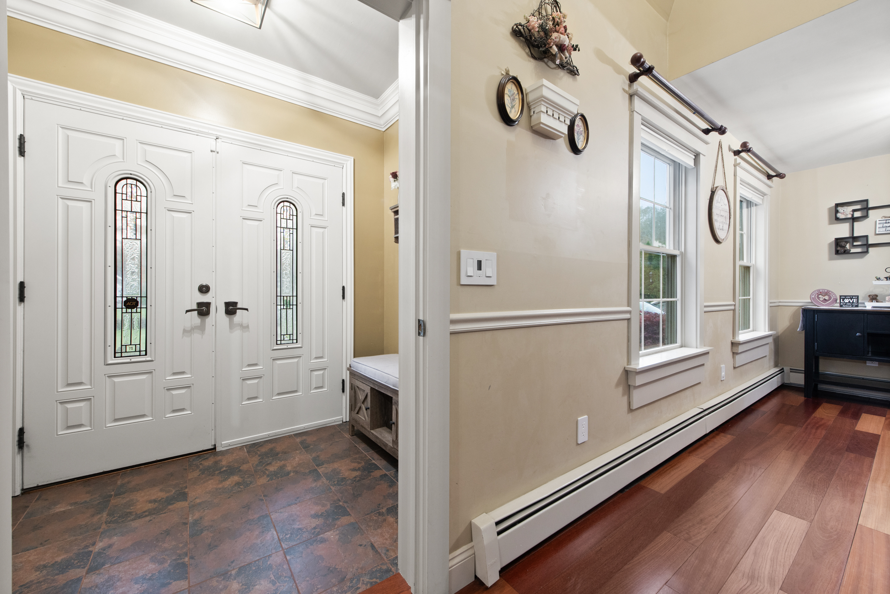 5 Race Track Hollow Middlefield, CT 06455 - Photo 6 of 40 an entryway with wooden floor