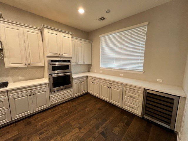 309 Buffalo Cave Road Georgetown, TX 78628 - Photo 8 of 22 a kitchen with granite countertop white cabinets and white appliances