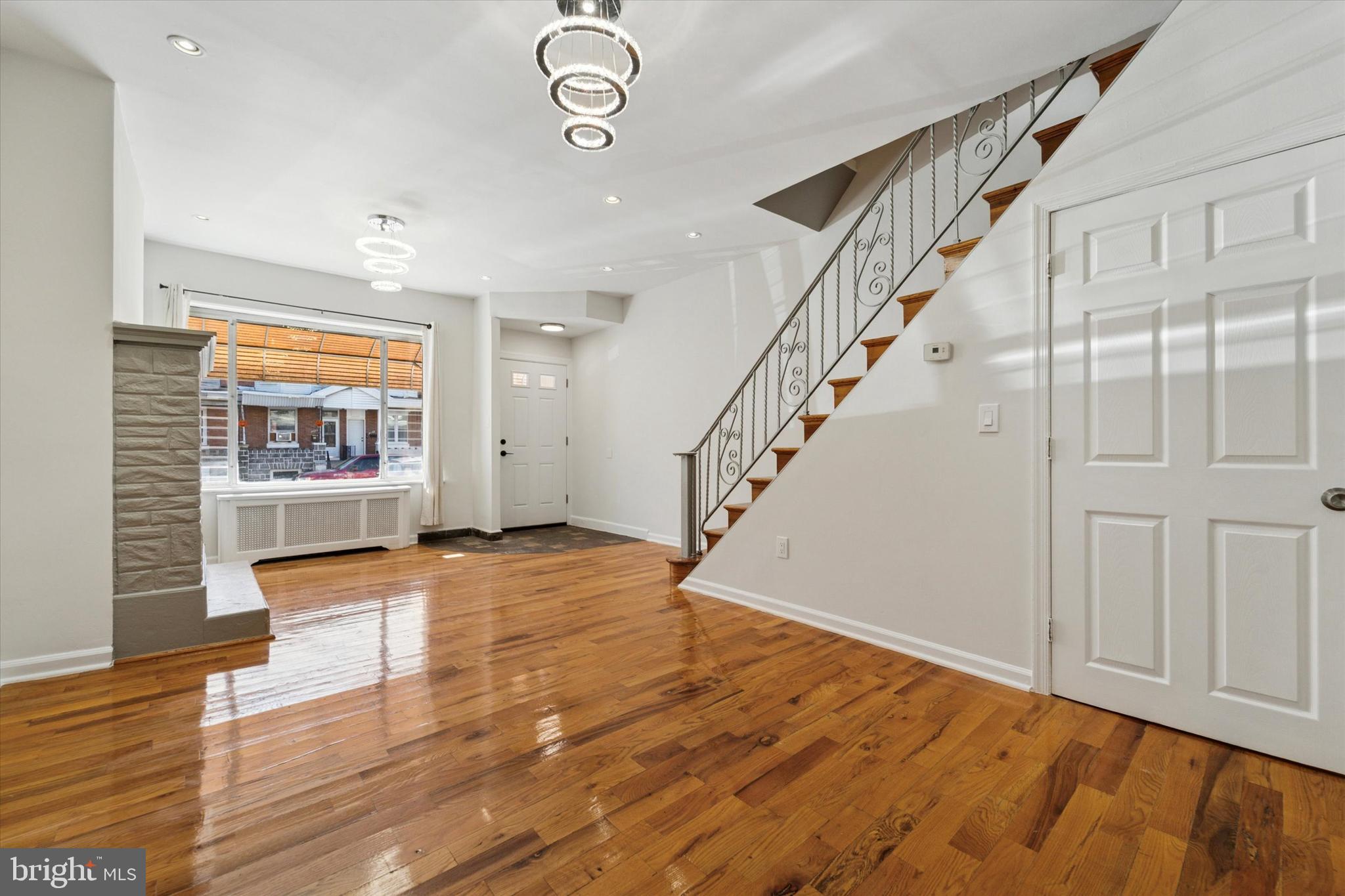 3052 Aramingo Avenue Philadelphia, PA 19134 - Photo 5 of 24 a view of an entryway with wooden floor