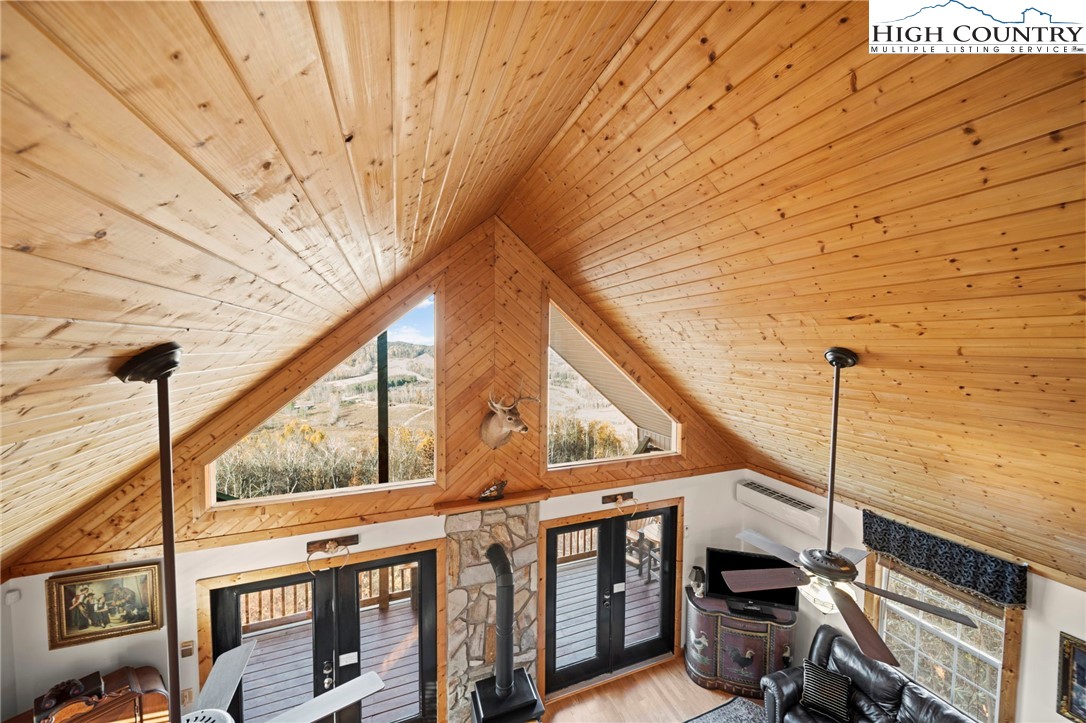 1902 Brown Road Sparta, NC 28675 - Photo 20 of 32 a view of a balcony with furniture and wooden deck