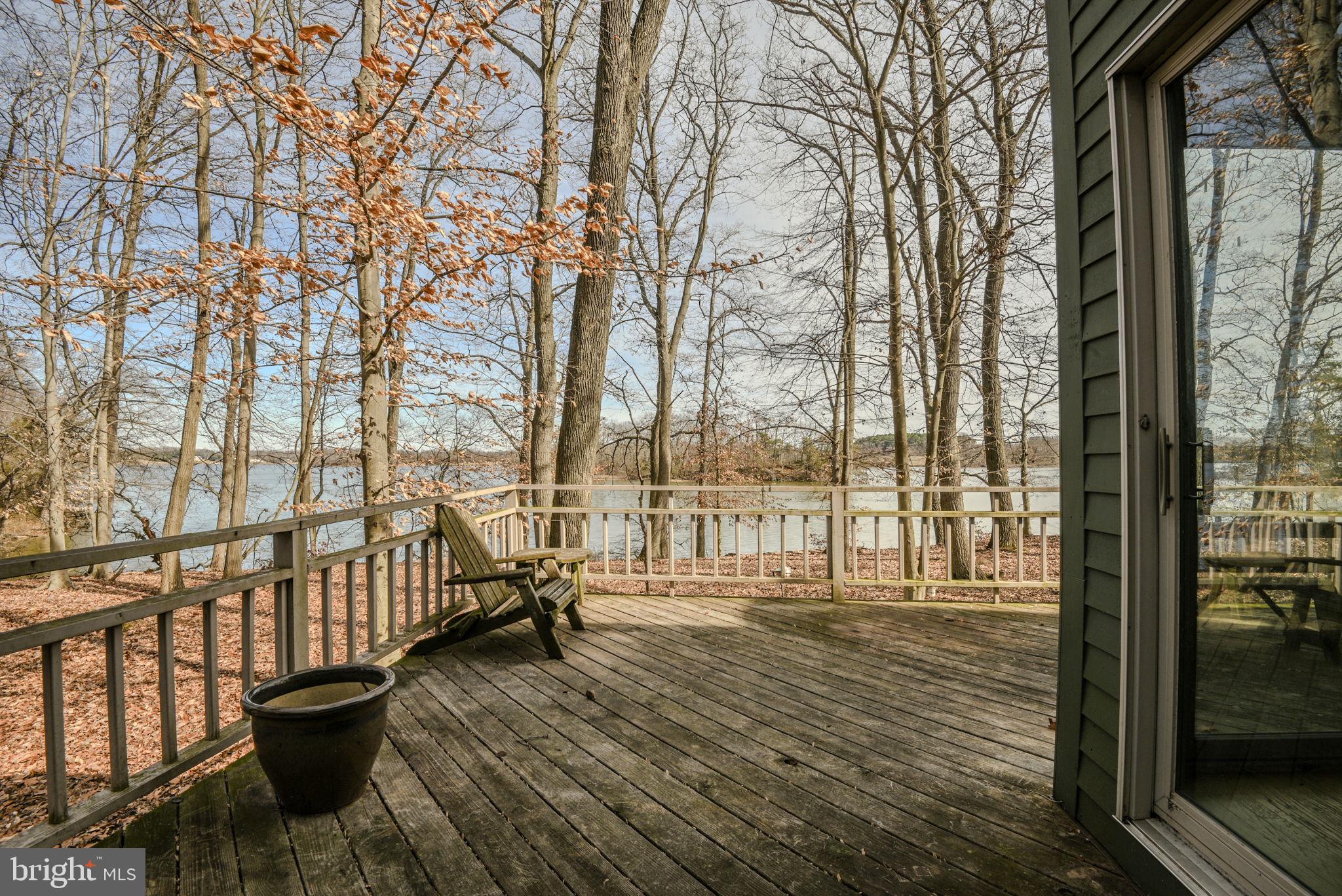 13755 Shallcross Wharf Road Kennedyville, MD 21645 - Photo 38 of 43 a view of balcony with chairs