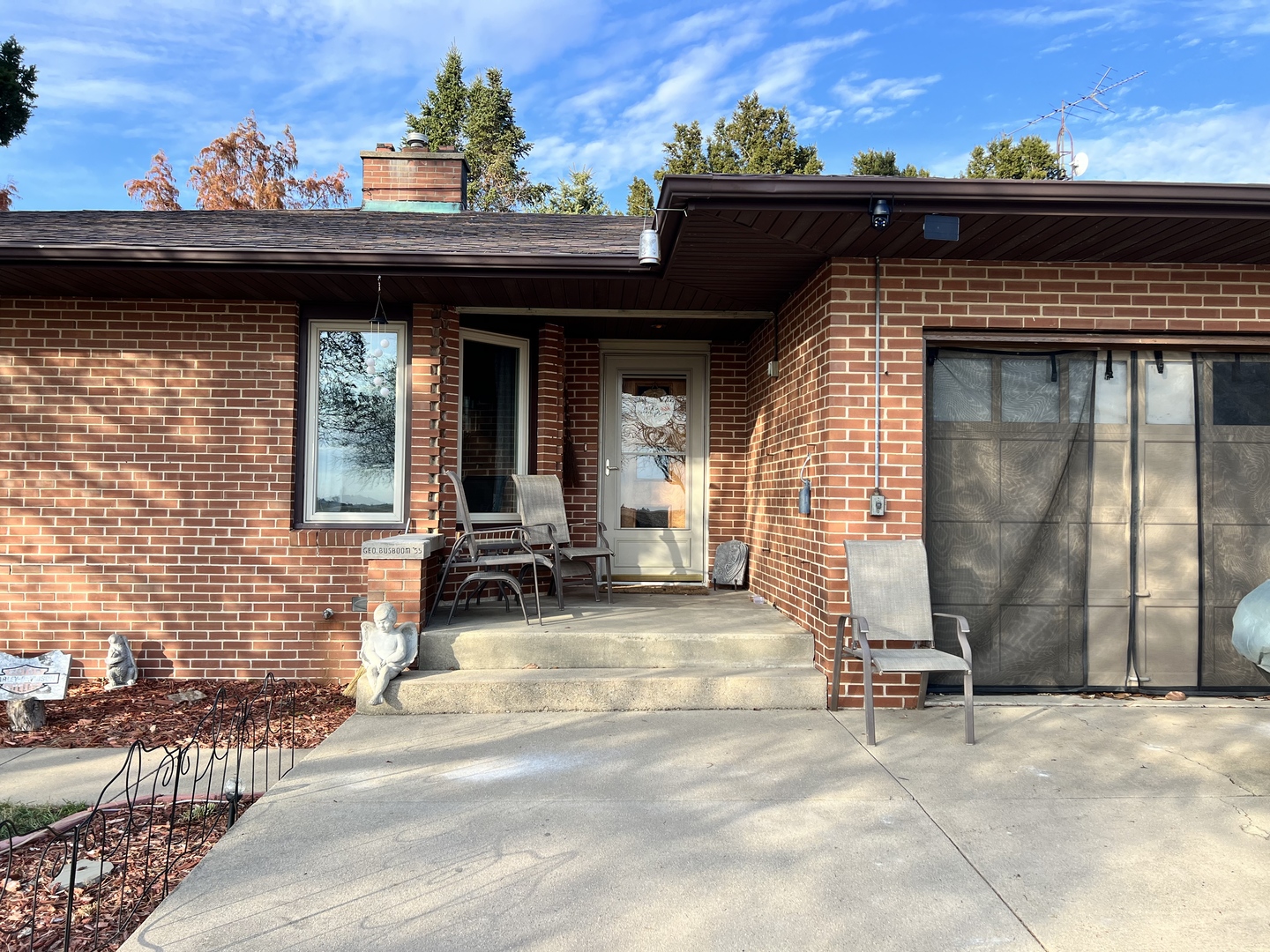 2102 County Road 2900 North Rantoul, IL 61866 - Photo 3 of 34 a view of a chair and fire pit in the patio