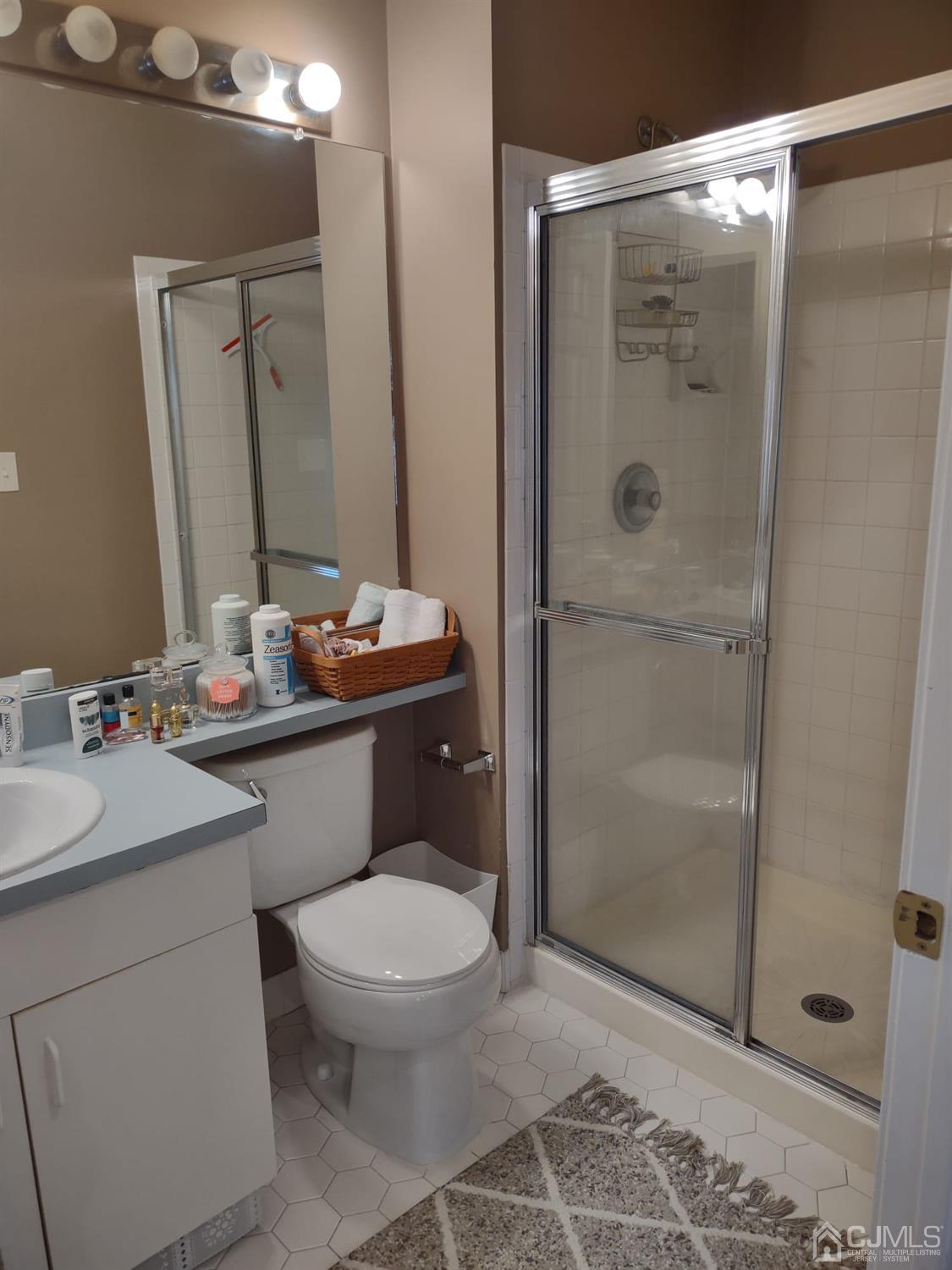 1707 Ridgeview Court Sayreville, NJ 08859 - Photo 21 of 25 a bathroom with a sink toilet and shower