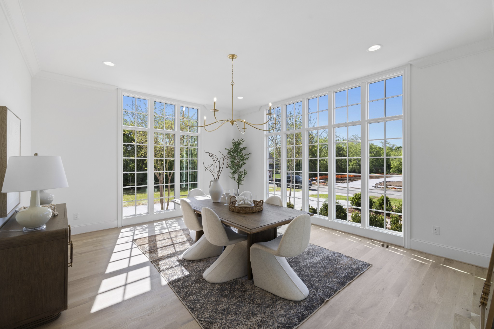 6006 Eastmans Way Brentwood, TN 37027 - Photo 7 of 12 a dining room with furniture and wooden floor