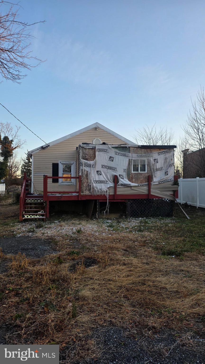 5409 Walker Mill Road District Heights, MD 20747 - Photo 11 of 11 a view of a house with a wooden deck