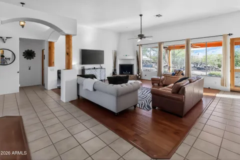 a kitchen with stainless steel appliances a stove refrigerator and a sink