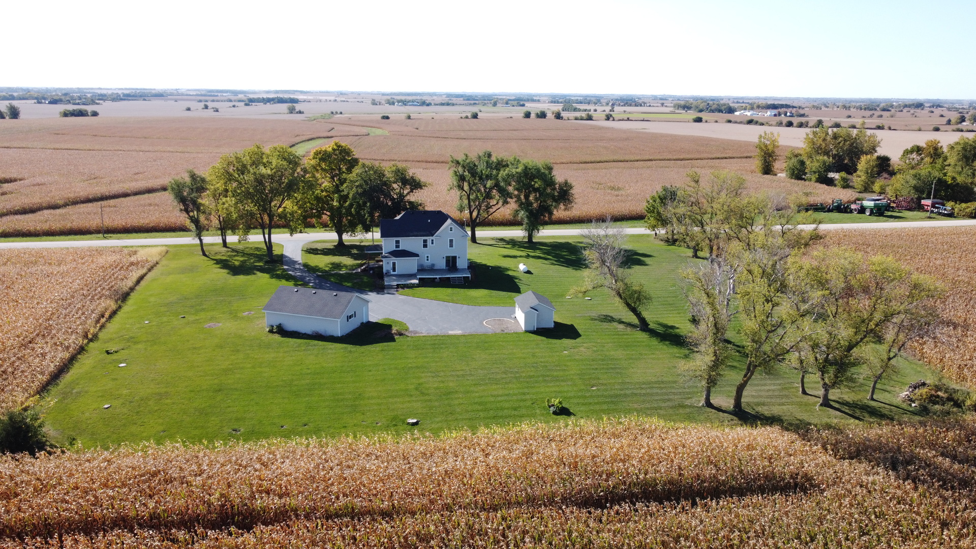 4518 Bates Road Belvidere, IL 61008 - Photo 37 of 41 a view of a lake with outdoor space