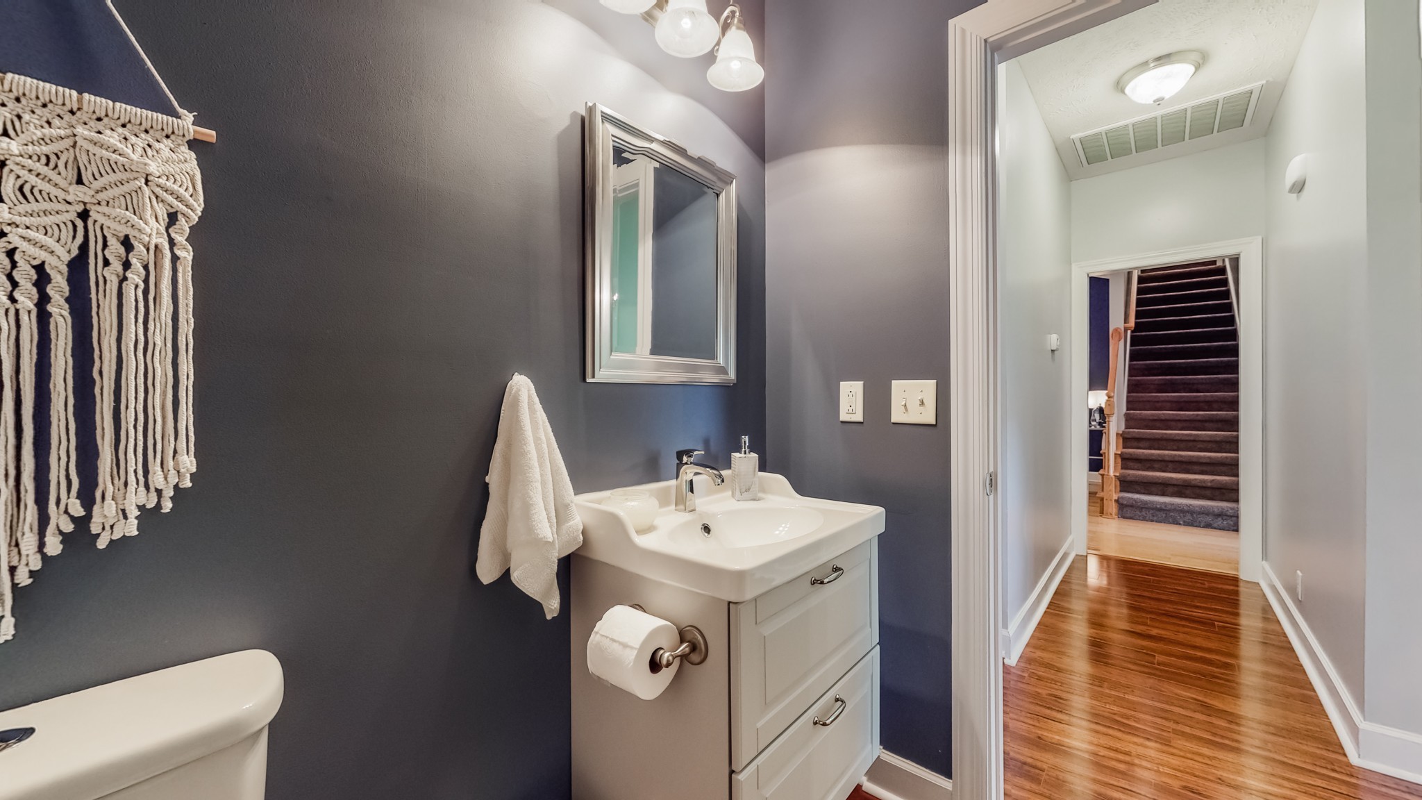1815 Potters Court Murfreesboro, TN 37128 - Photo 33 of 49 a bathroom with a sink and a mirror
