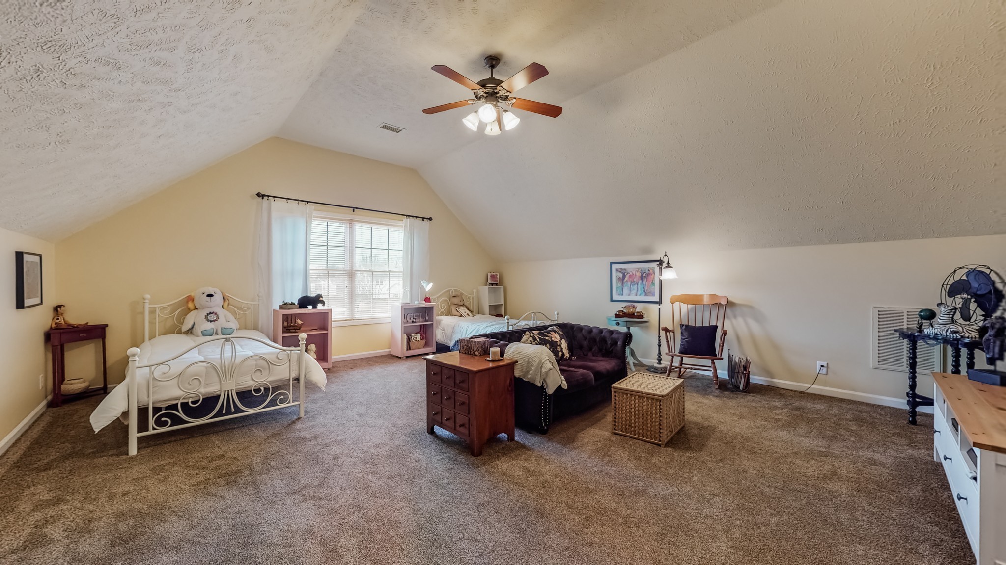 1815 Potters Court Murfreesboro, TN 37128 - Photo 34 of 49 a bed room with furniture and a ceiling fan