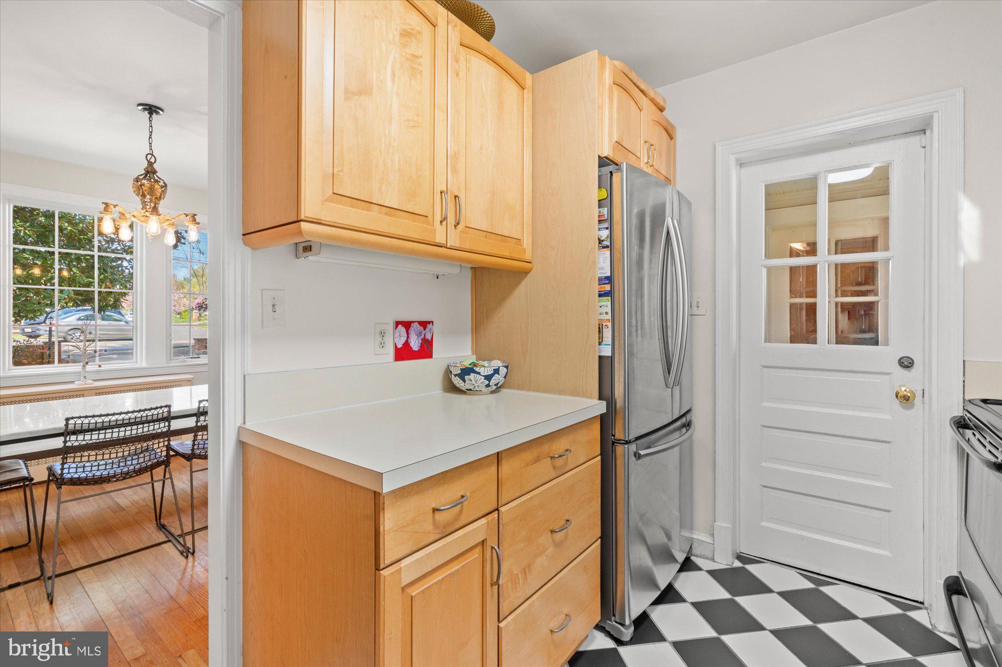 4001 Franconia Road Alexandria, VA 22310 - Photo 12 of 40 a kitchen with a refrigerator and a sink