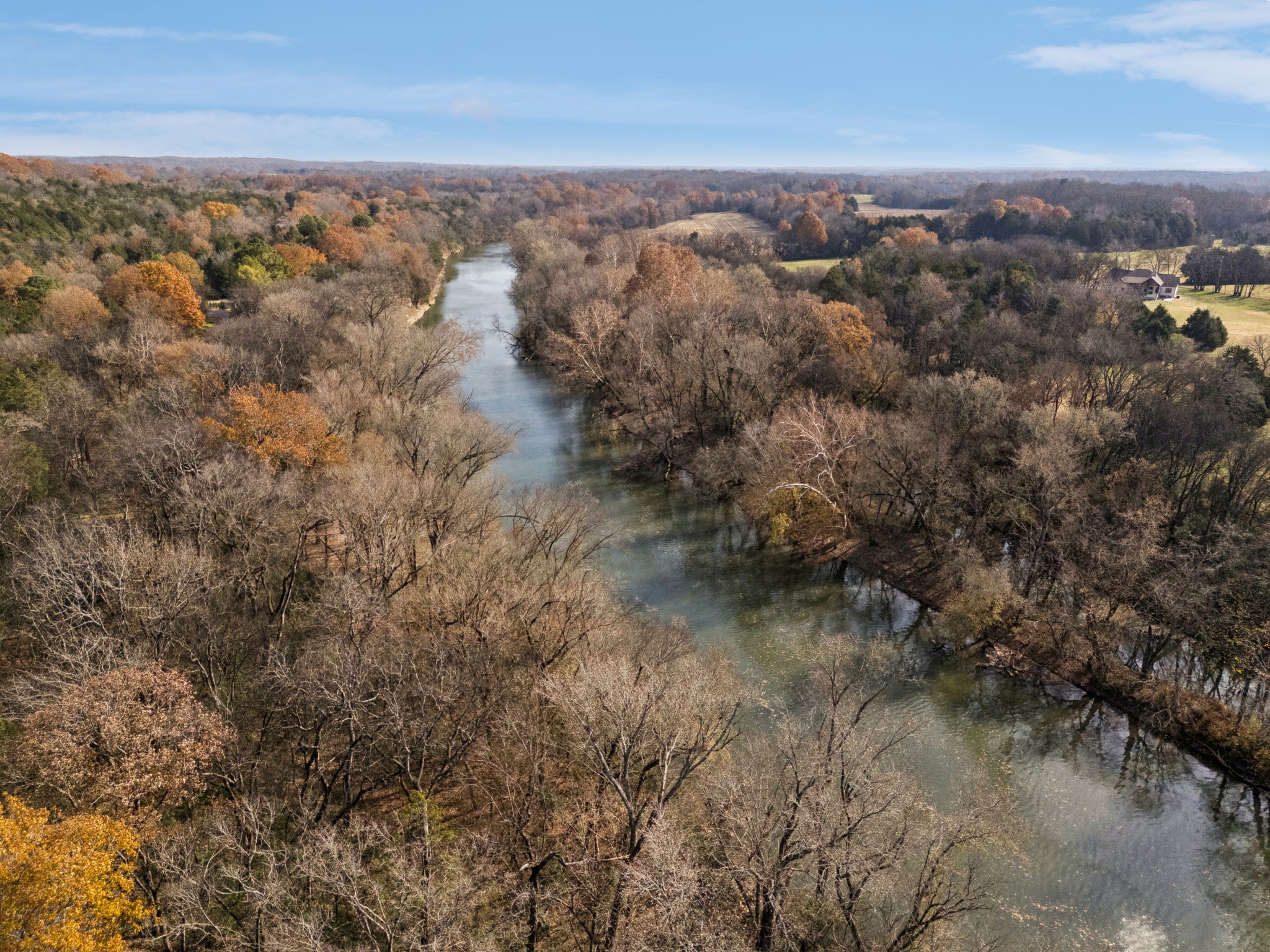 1560 River Road Chapel Hill, TN 37034 - Photo 24 of 80 an aerial view of house with yard and mountain view in back