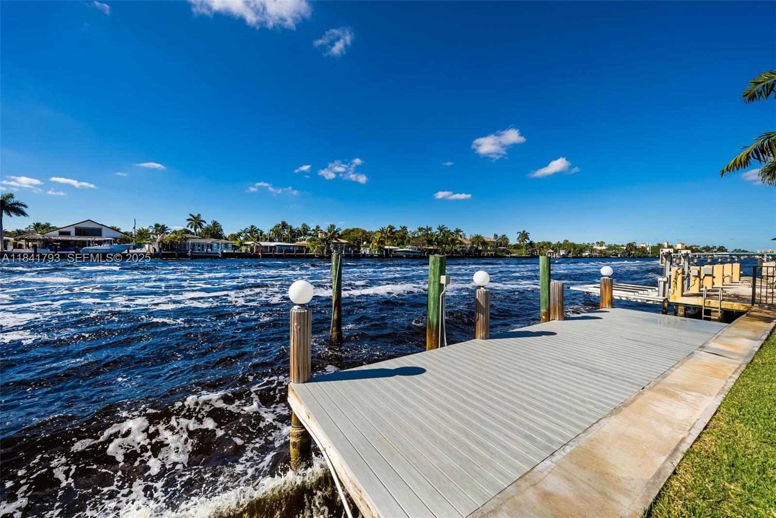 517 South Riverside Drive Pompano Beach, FL 33062 - Photo 14 of 21 a view of a terrace with skyline