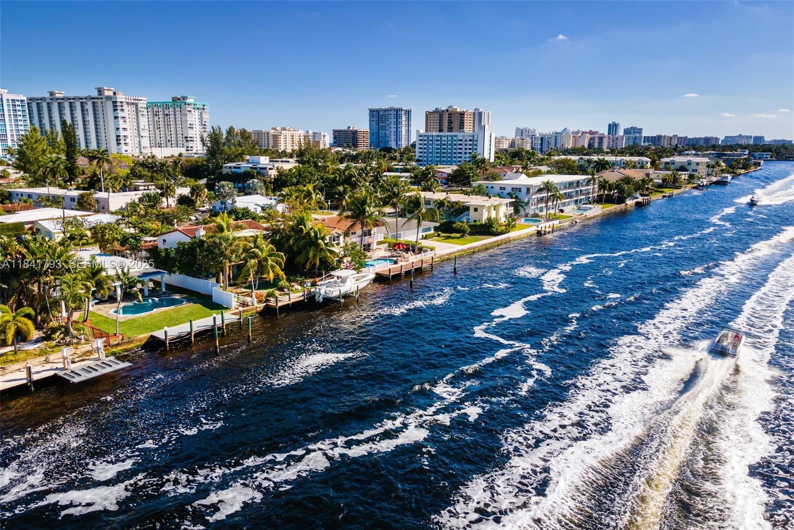 517 South Riverside Drive Pompano Beach, FL 33062 - Photo 19 of 21 a view of a city