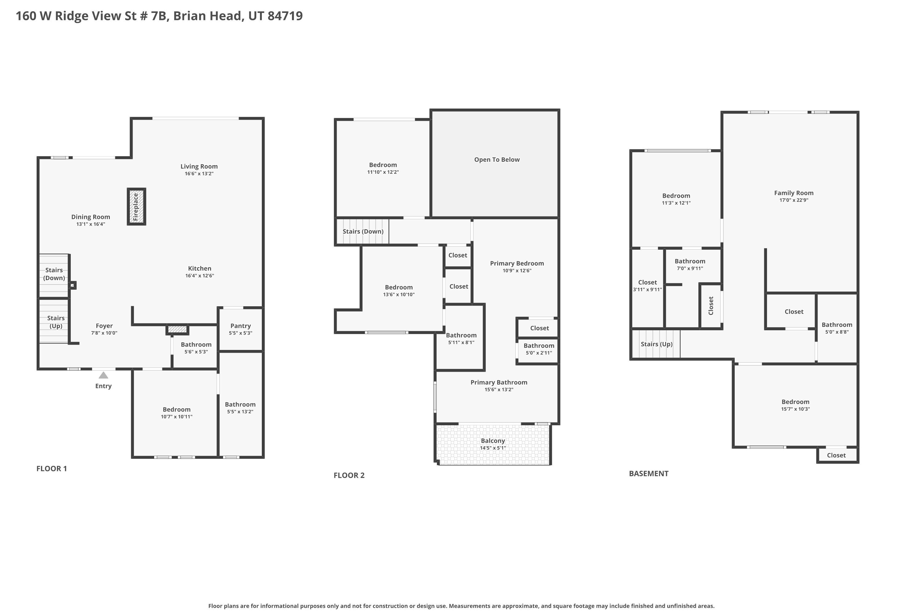160 Ridgeview Street, Unit 7B Brian Head, UT 84719 - Photo 46 of 49
