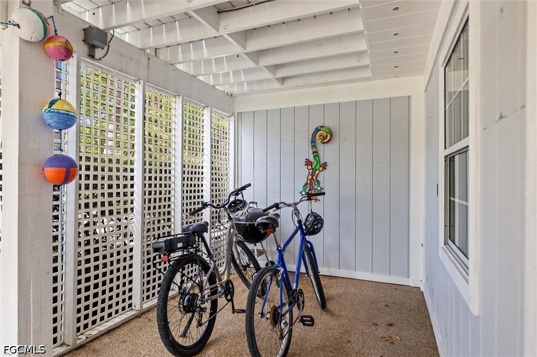 5304 Ladyfinger Lake Road Sanibel, FL 33957 - Photo 33 of 48 a view of entryway with wooden floor