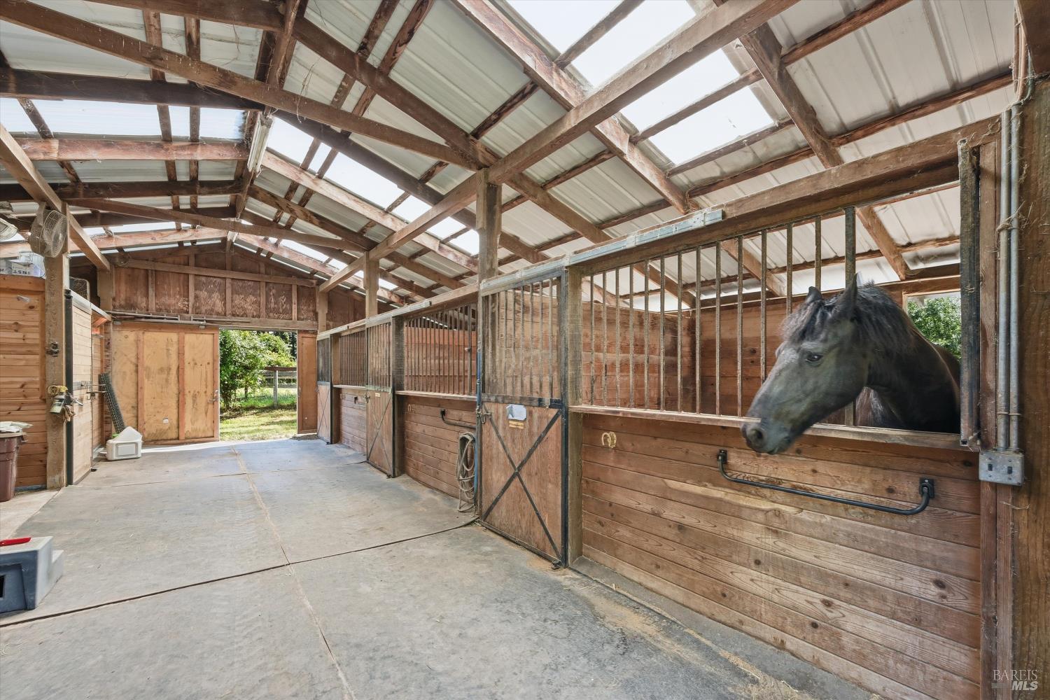 4320 Roblar Road Petaluma, CA 94952 - Photo 40 of 54 Both ends of the barn have sliding double doors