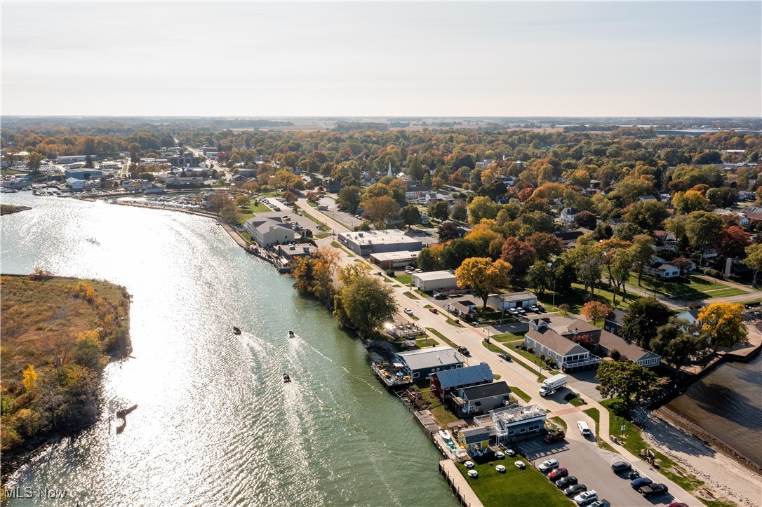 Main Street Huron, OH 44839 - Photo 11 of 11 Birds eye view of property featuring a water view
