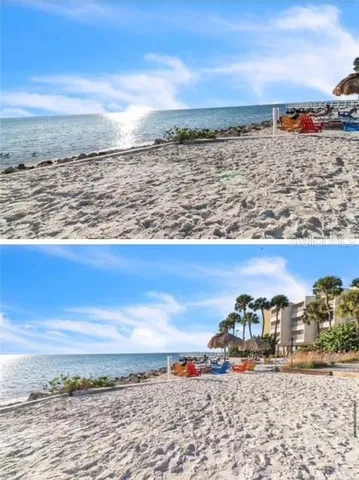 a view of ocean with city