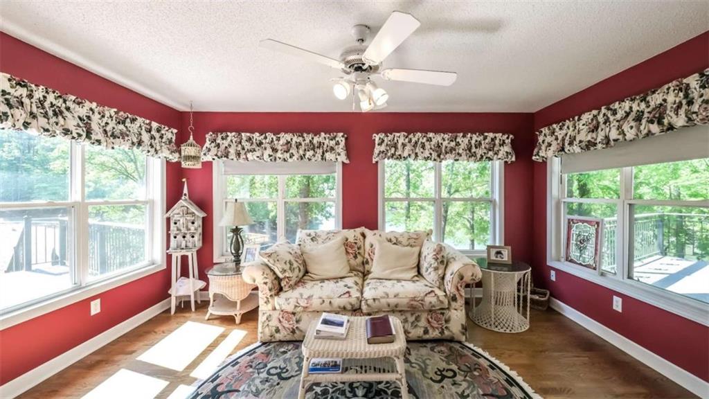 396 Pam Street Wedowee, AL 36278 - Photo 14 of 48 a living room with furniture and a large window