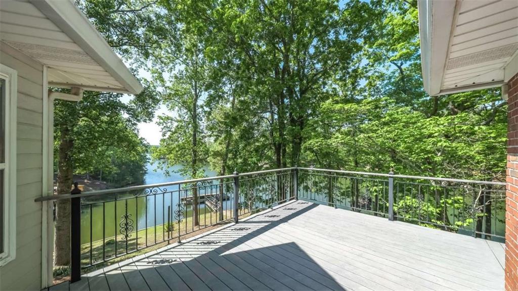 396 Pam Street Wedowee, AL 36278 - Photo 27 of 48 a view of balcony and deck