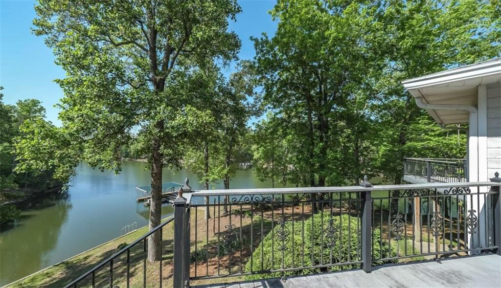 396 Pam Street Wedowee, AL 36278 - Photo 28 of 48 a view of a balcony